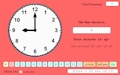 O'clock and Half Past Interactive Mad Maths