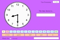 Quarter Hours Interactive Mad Maths