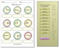 Clock Worksheet Generator