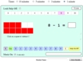 Subtracting 1 (within 10) Interactive Mad Maths Minutes