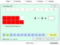 Subtraction (within 10) Interactive Mad Maths Minutes