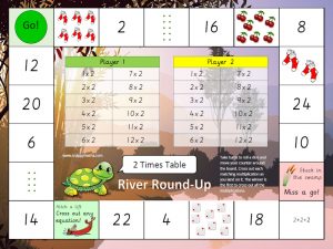 2x Table River Round Up