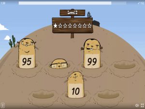 Multiples of 10 Whack a Mole
