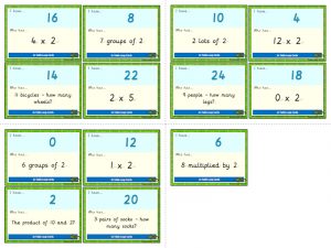 2x Table Loop Cards