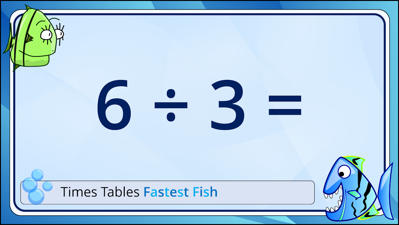 3xfishdiv Snappy Maths