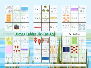 7x Table Tic Tac Toe