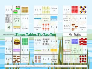 9x Table Tic-Tac-Toe