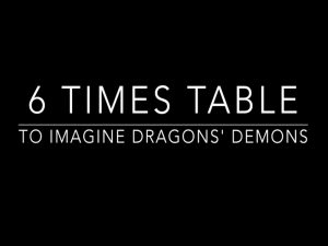 6x Table to Imagine Dragon's Demons