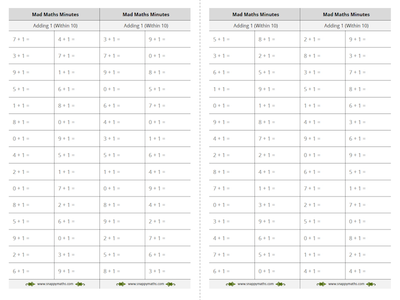Counting, Numerals, Numbers and Number Words Worksheets Snappy Maths
