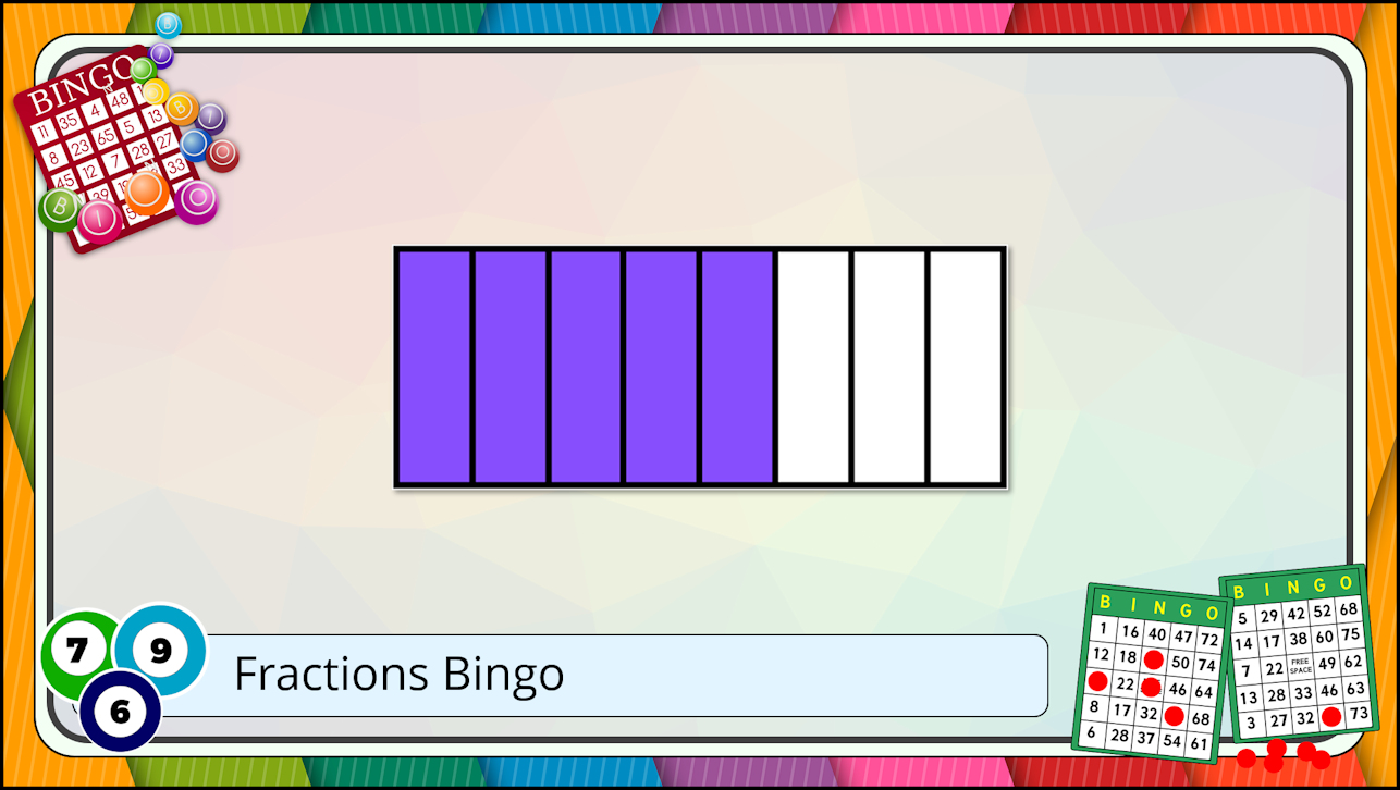 fractionbingo Snappy Maths