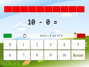 Subtraction (within 10) Interactive