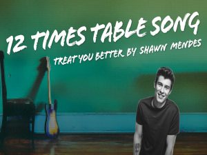 12x table cover of Treat You Better by Shawn Mendes