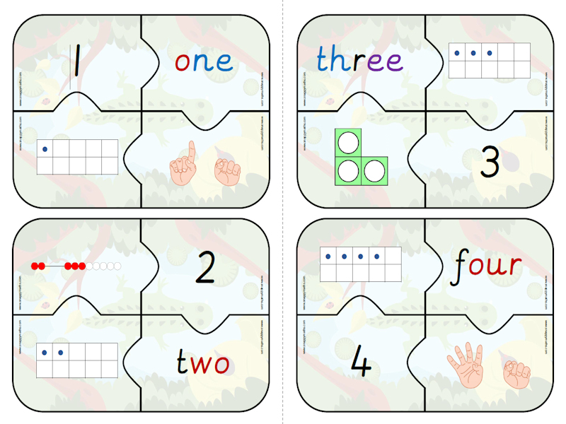 Counting, Numerals, Numbers and Number Words Worksheets Snappy Maths